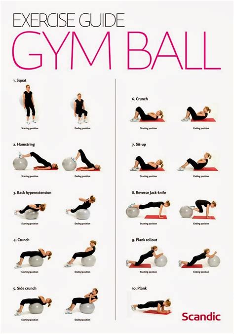 Exercise Guide : Gym ball exercises for women | | Useful Information