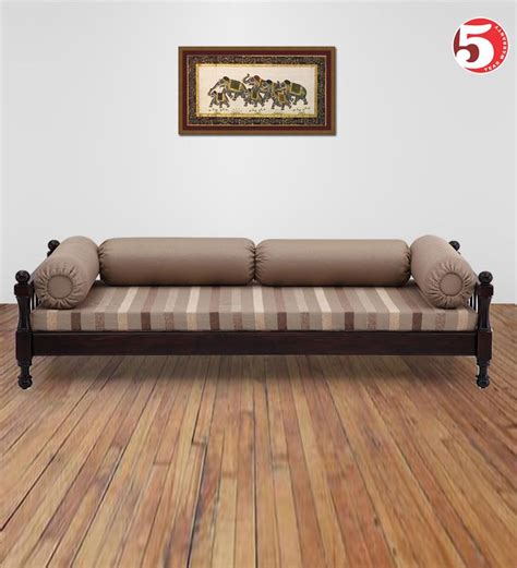 Buy Wooden Classic Diwan - Ekbote Furniture India | Wooden sofa designs ...