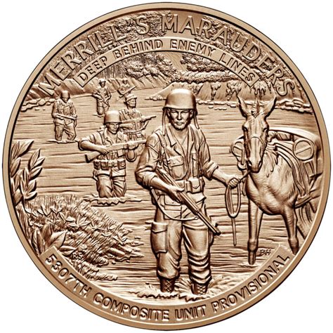 Merrill’s Marauders Bronze Medal | U.S. Mint