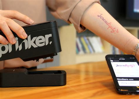 First Look at Prinker S, a Handheld Temporary Tattoo Printer - The Flighter