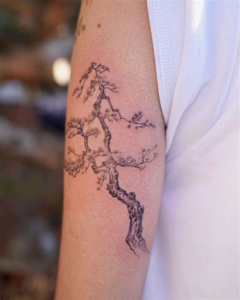 Apple Blossom Branch Tattoo