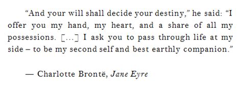 Jane Eyre and Mr. Rochester quotes - Google Search | Jane eyre ...