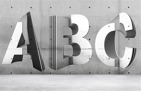 Layer typography :: Behance