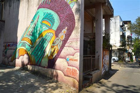 Pune's Street Art Project at Kasba Peth