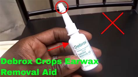 How To Use Debrox Drops Earwax Removal Aid Review - YouTube