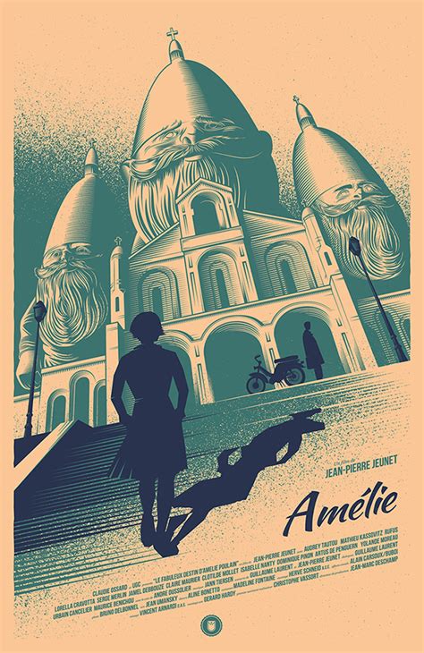 AMÉLIE Movie Poster For Spoke Art Gallery :: Behance