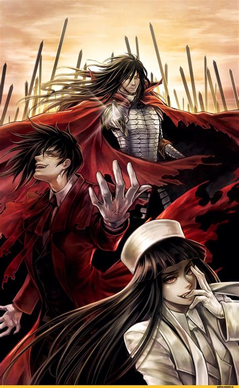 Tags: DigitalART Manga Fanart Anime Hellsing Alucard Dracula Female ...