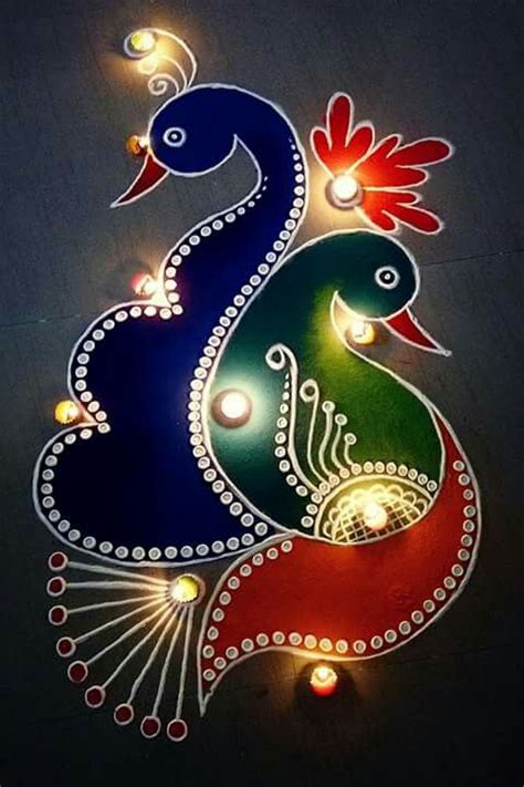 35+ Latest Beautiful Rangoli Designs For Diwali Festival 2023