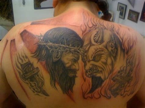 Good vs. Evil – Tattoo Picture at CheckoutMyInk.com | Devil tattoo ...