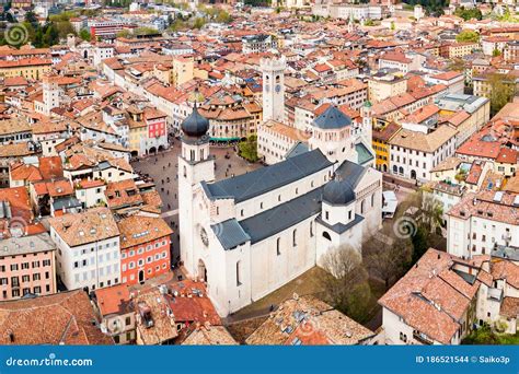 Duomo Di Trento Cathedral, Italy Stock Photo - Image of piazza, italy ...