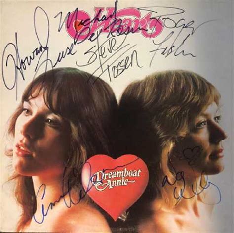 Heart Signed Dreamboat Annie Album