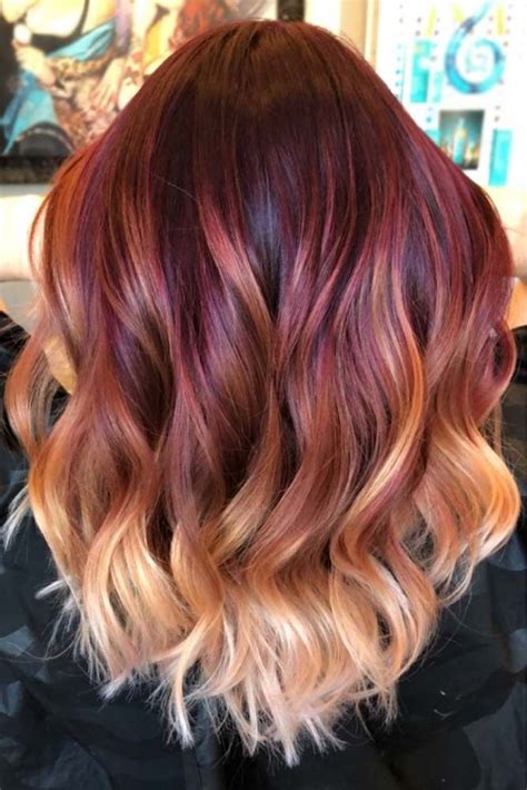 Burgundy hair color ideas with highlights - hostgoal