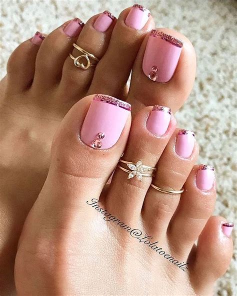 38 Trendy Toe Nails Designs You Can Copy | Pedicure designs toenails ...