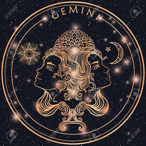 Gemini Symbol Painting