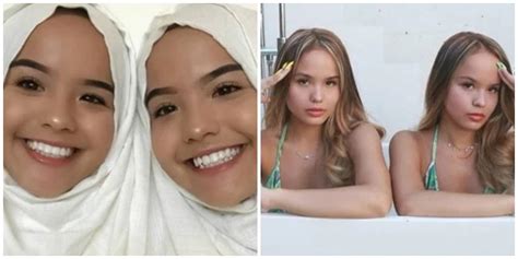 8 Transformations of The Connell Twins, Formerly Wearing Hijab Now ...