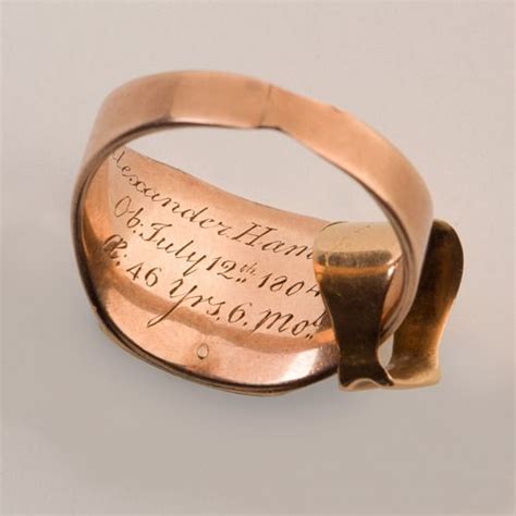 Alexander And Eliza Hamilton Wedding Rings