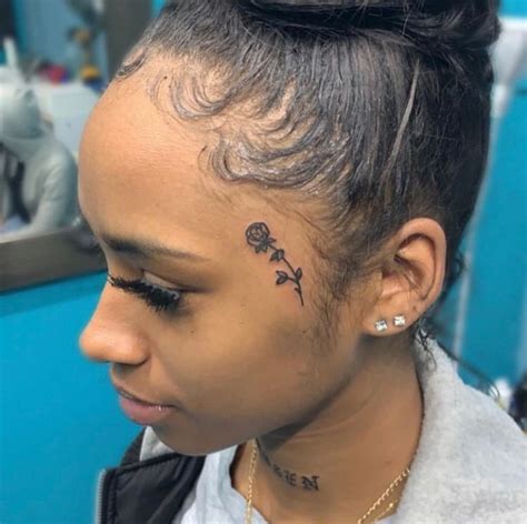 female hairline tattoo designs - Wesley Nagle