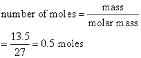 Mole Calculation (video lessons, examples and solutions)