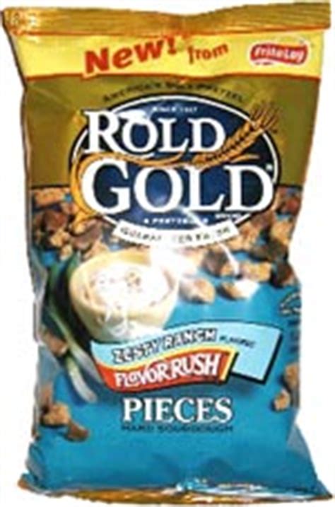 Rold Gold Pretzels Zesty Ranch Flavor Rush Pieces