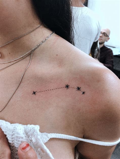 Aries constellation tattoo in 2022 | Aries tattoo, Aries constellation ...