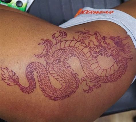 Chinese draken tattoo - pizzadolf