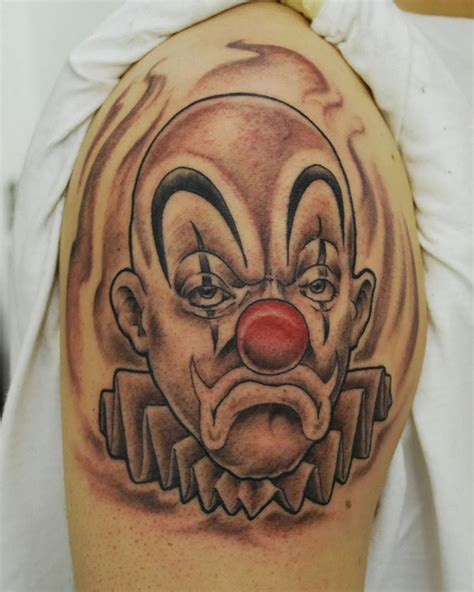 Clown Face Tattoo - Tattoo Gallery Studio | Tattoo Design Gallery