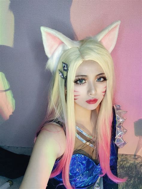 Cosplay Ahri KDA Ears Kit Cosplay Headdress Hairband Cosplay - Etsy UK