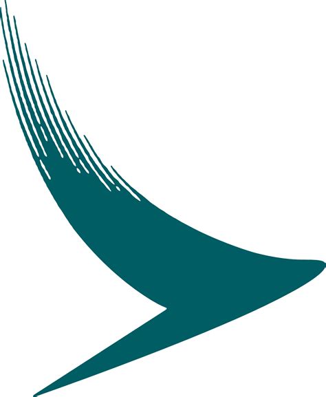 Cathay Pacific logo in transparent PNG and vectorized SVG formats