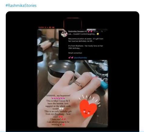 Ring on Rashmika Mandanna's finger creates rumours of her engagement ...