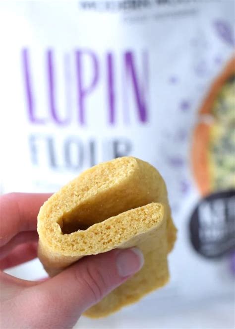 60 Second Lupin Flour Bread | Rezept