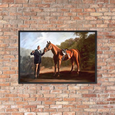 Tony Soprano as Napoleon and Pie-o-my Racing Horse Painting | Etsy