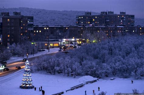 Winter in the arctic Murmansk · Russia Travel Blog