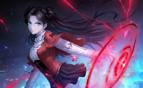 Anime Fate/Stay Night Rin Tohsaka Wallpaper Fate Zero, Anime Nerd ...