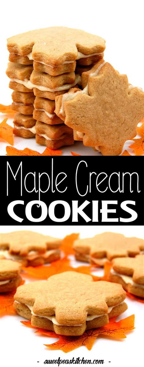 Maple Cream Cookies Recipe | Sweet Pea's Kitchen