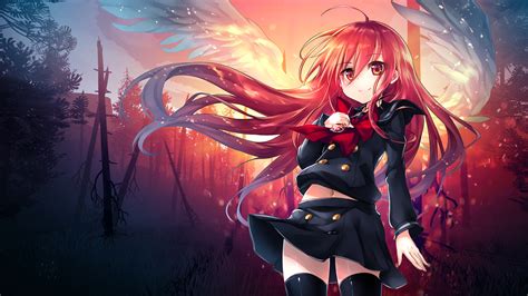 Red Haired Anime Girl Wallpapers - Wallpaper Cave