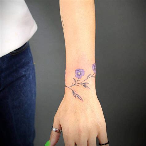 Violet Flower Tattoo Ideas : Tattoo Tattoos Violet Flower Purple ...