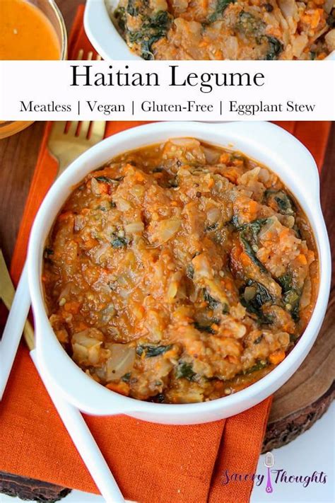 Haitian Legume - Eggplant Stew | Recipe | Haitian food recipes, Recipes ...