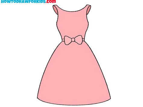 30 Easy Dress Drawing Ideas How To Draw A Dress | atelier-yuwa.ciao.jp