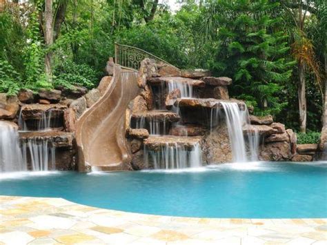 21 Ideas Of Outdoor Swimming Pool Designs With Incredible Waterfalls ...