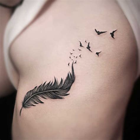 Share 74+ chest feather tattoo best - in.cdgdbentre