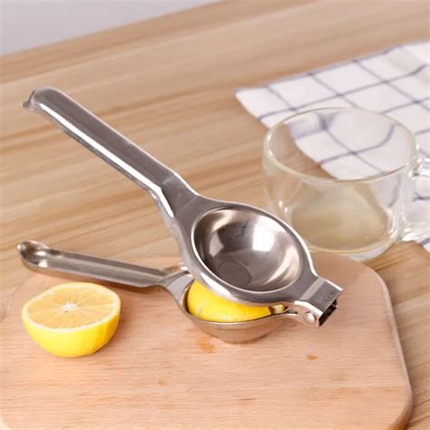 Lemon Squeezer Stainless Steel Orange Squeezer Lemon Juicer Squeezer ...