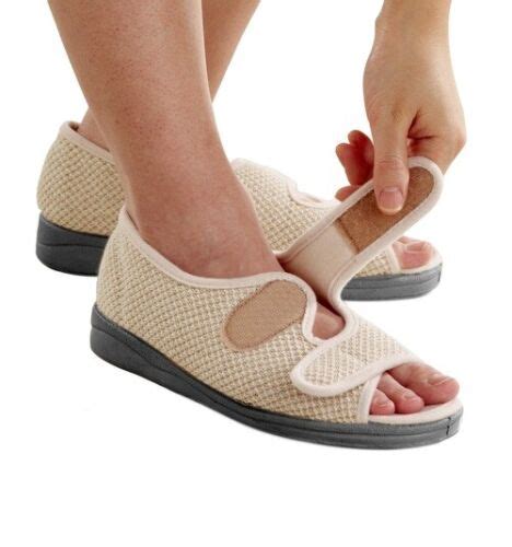 NEW SILVERTS WOMENS WIDE E SANDALS SHOE ARTHRITIS EDEMA DIABETIC ...