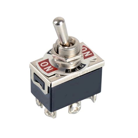 DPDT 6-Pin 3-Position On/Off/On Metal Toggle Switch 240V/15A 120V/20A ...