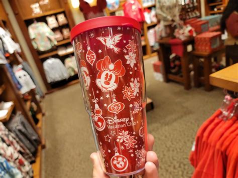 New 2022 Holiday Disney Vacation Club Tervis Tumbler Available at ...