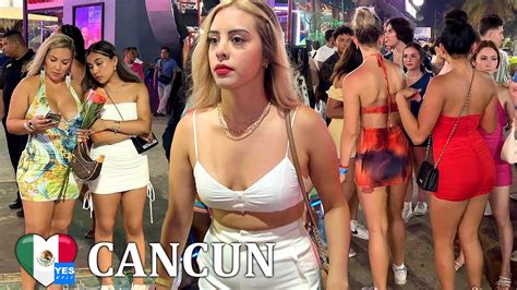 🇲🇽 CANCUN NIGHTLIFE PARTY MEXICO 2023 [FULL TOUR] - YouTube