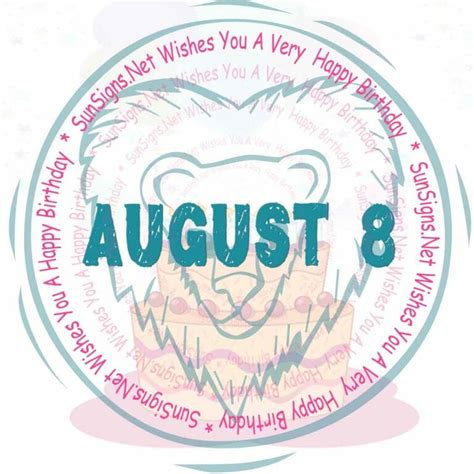 August 8 Zodiac is Leo, Birthdays and Horoscope - SunSigns.Net