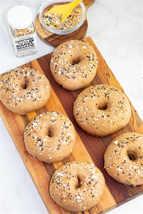 Healthy Whole Wheat Bagels - EatPlant-Based