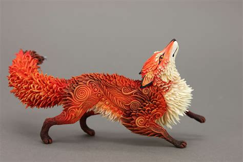 Russian Fantasy Animals Brought To Life With Sculpted Velvet Clay ...