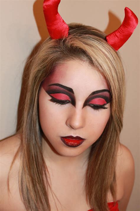 Devil Halloween Costume Makeup - 366 Tech