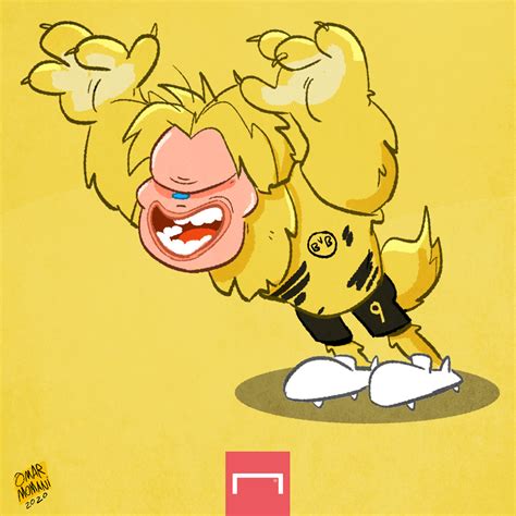 Omar Momani cartoons: Erling Haaland